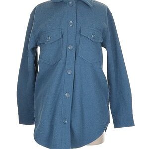Rachel Zoe Blue Shacket